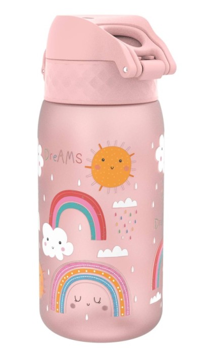 Ion8 Παιδικό Πλαστικό Παγούρι 350ml Panda - Χωρίς Διαρροές & BPA Free