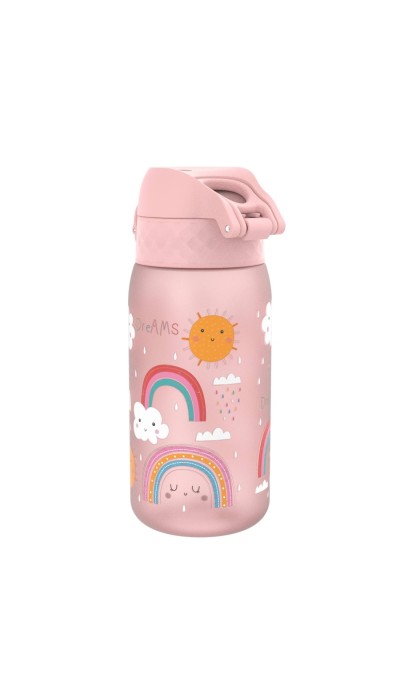 Ion8 Παιδικό Πλαστικό Παγούρι 350ml Panda - Χωρίς Διαρροές & BPA Free