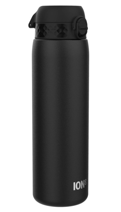 Ion8 Μεταλλικό μπουκάλι 1200ml μαύρο