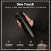 Ion8 Μεταλλικό μπουκάλι 1200ml μαύρο