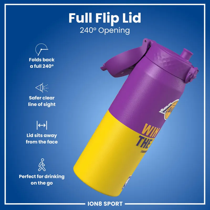 Ion8 Μεταλλικό Ισοθερμικό Μπουκάλι 750ml NBA Los Angeles Lakers Ion8 Μεταλλικό Ισοθερμικό Μπουκάλι 750ml NBA Los Angeles Lakers