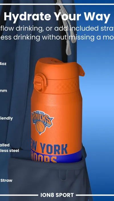 Ion8 Μεταλλικό Ισοθερμικό Μπουκάλι 750ml NBA New York Knicks