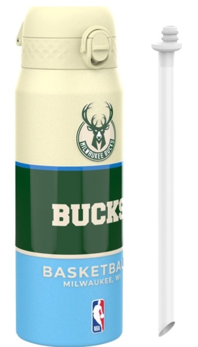 Ion8 Μεταλλικό Ισοθερμικό Μπουκάλι 750ml NBA Milwaukee Bucks