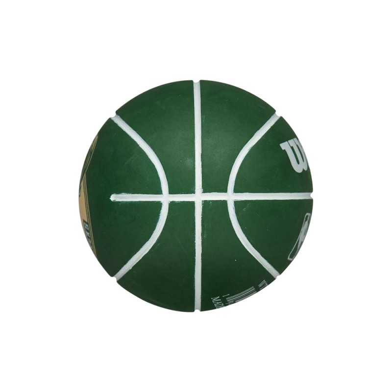 Wilson NBA Dribbler Milwaukee Bucks Mini Μπάλα Μπάσκετ Πράσινο Wilson NBA Dribbler Milwaukee Bucks Mini Μπάλα Μπάσκετ Πράσινο