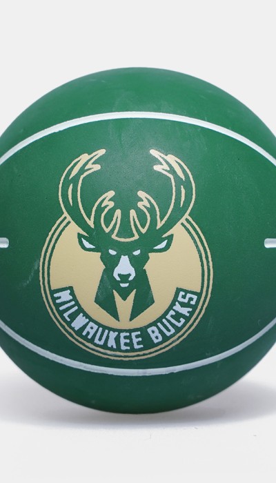 Wilson NBA Dribbler Milwaukee Bucks Mini Μπάλα Μπάσκετ Πράσινο 