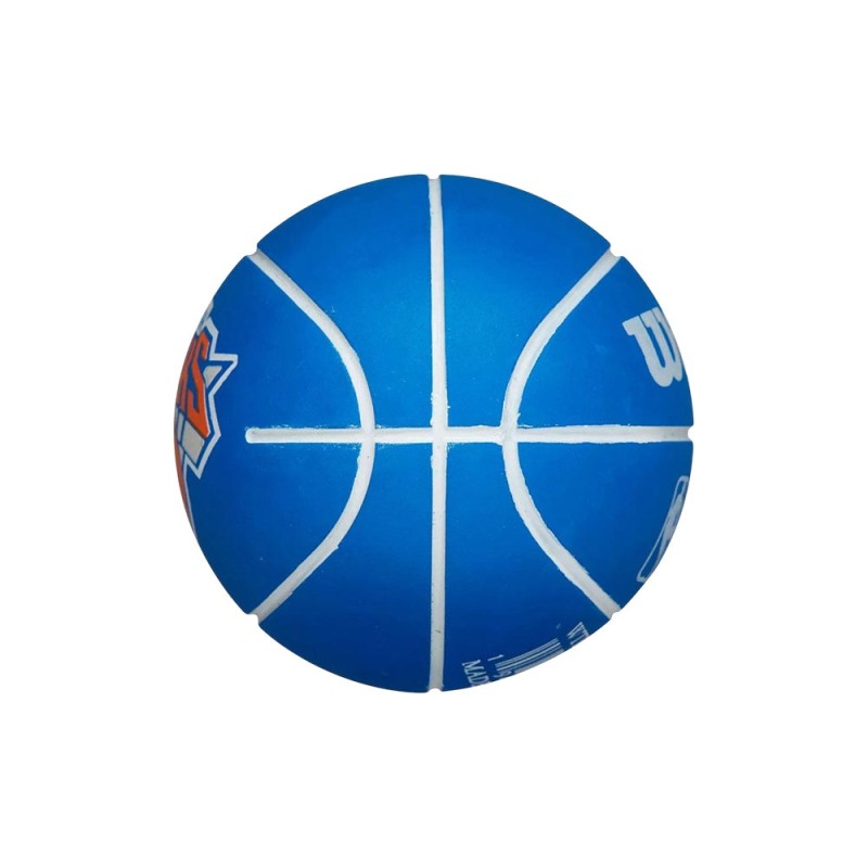 Wilson NBA Dribbler New York Knicks Mini Μπάλα Μπάσκετ Μπλε Wilson NBA Dribbler New York Knicks Mini Μπάλα Μπάσκετ Μπλε