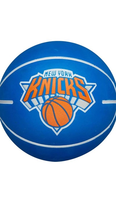 Wilson NBA Dribbler New York Knicks Mini Μπάλα Μπάσκετ Μπλε 