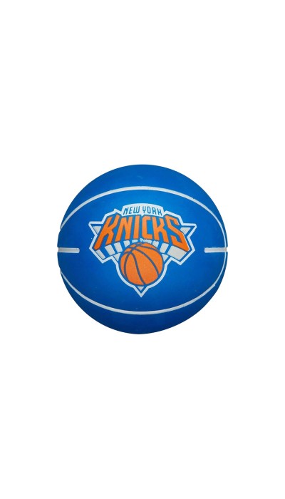 Wilson NBA Dribbler New York Knicks Mini Μπάλα Μπάσκετ Μπλε 