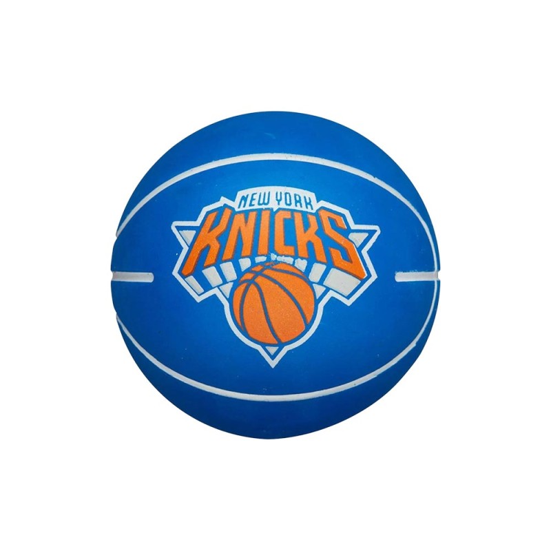 Wilson NBA Dribbler New York Knicks Mini Μπάλα Μπάσκετ Μπλε Wilson NBA Dribbler New York Knicks Mini Μπάλα Μπάσκετ Μπλε