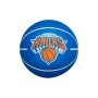 Wilson NBA Dribbler New York Knicks Mini Μπάλα Μπάσκετ Μπλε 