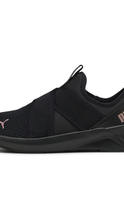 Puma Γυναικεία παπούτσια Softride Harli Slip on μαύρα