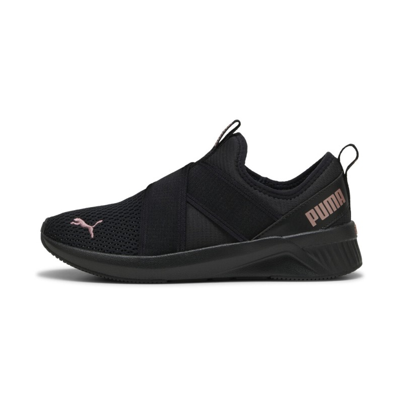 Puma Γυναικεία παπούτσια Softride Harli Slip on μαύρα