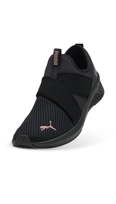 Puma Γυναικεία παπούτσια Softride Harli Slip on μαύρα