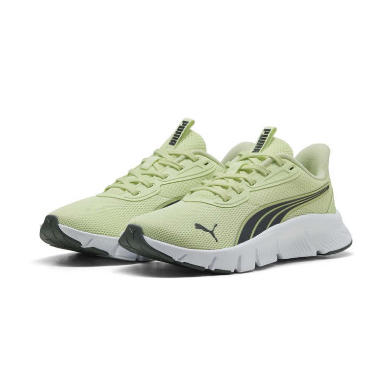 Puma Εφηβικά αθλητικά παπούτσια Flex focus SoftFoam+ lime Puma Εφηβικά αθλητικά παπούτσια Flex focus SoftFoam+ lime
