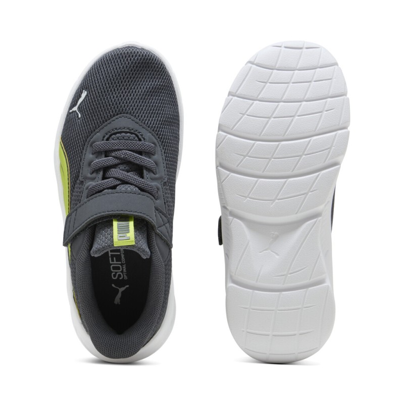 Puma Παιδικά αθλητικά παπούτσια Flex focus γκρι Puma Παιδικά αθλητικά παπούτσια Flex focus γκρι