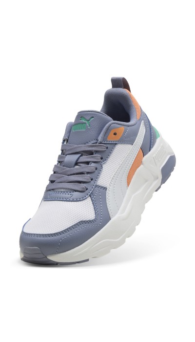 Puma Εφηβικά αθλητικά παπούτσια sneakers  Trinity 2 LT  γκρι