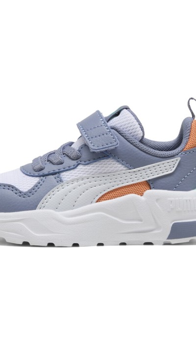 Puma Μπεμπέ αθλητικά παπούτσια sneakers Trinity 2 LT  γκρι