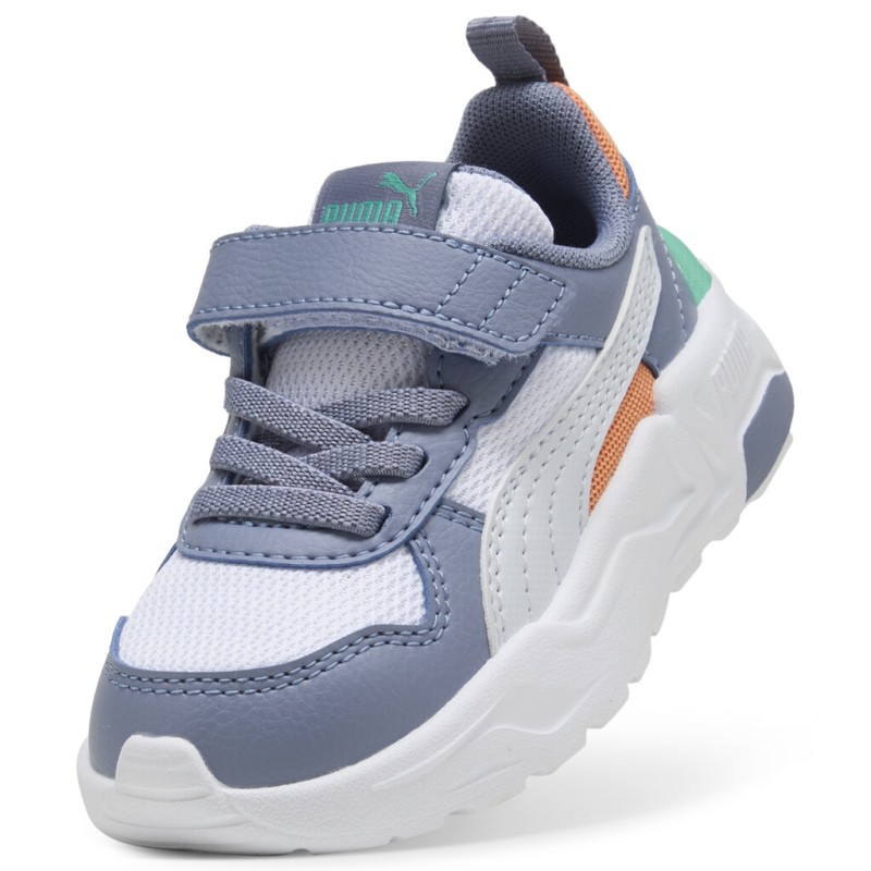 Puma Μπεμπέ αθλητικά παπούτσια sneakers Trinity 2 LT γκρι Puma Μπεμπέ αθλητικά παπούτσια sneakers Trinity 2 LT γκρι