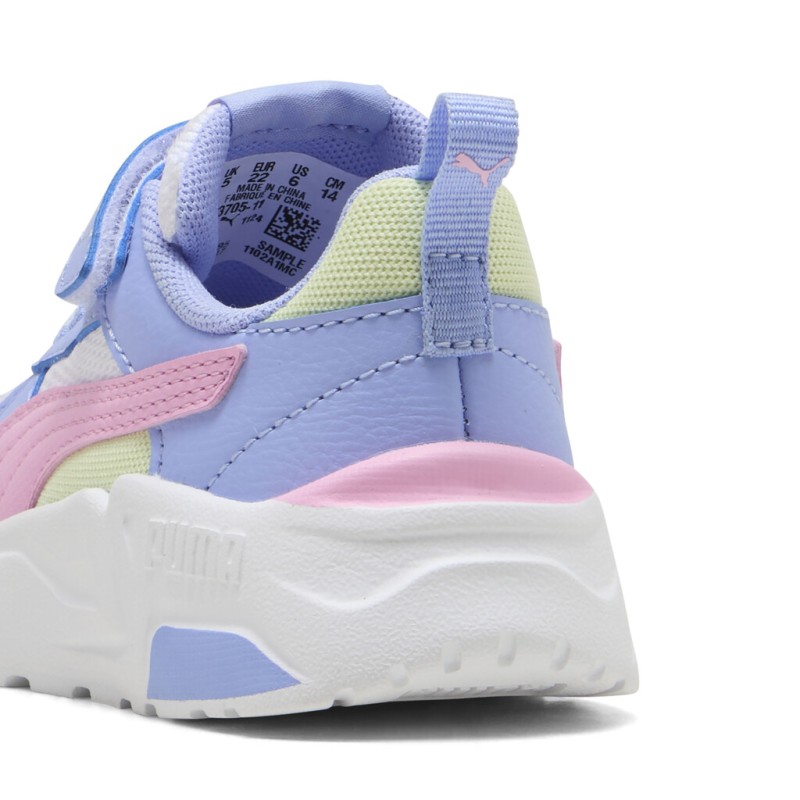 Puma Μπεμπέ αθλητικά παπούτσια sneakers για κορίτσια Trinity 2 LT μωβ Puma Μπεμπέ αθλητικά παπούτσια sneakers για κορίτσια Trinity 2 LT μωβ