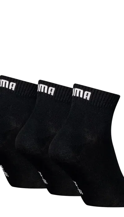 Puma Unisex Κάλτσες αστραγάλου Quarter 3 ζευγάρια