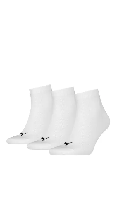 Puma Unisex Κάλτσες αστραγάλου Quarter 3 ζευγάρια