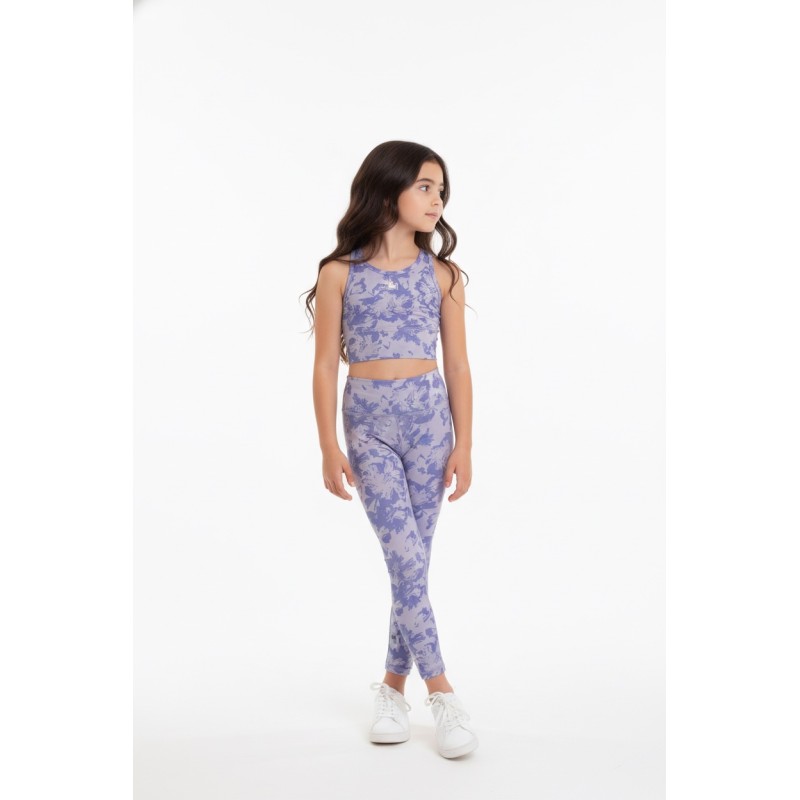 BodyTalk Παιδικό crop top για κορίτσια μωβ BodyTalk Παιδικό crop top για κορίτσια μωβ