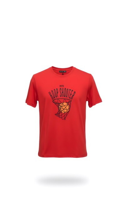 BodyTalk Παιδική κοντομάνικη μπλούζα με καλάθι του basket κόκκινη