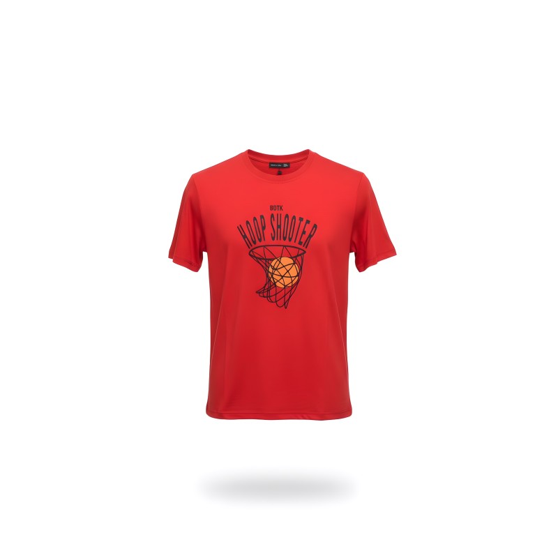 BodyTalk Παιδική κοντομάνικη μπλούζα με καλάθι του basket κόκκινη