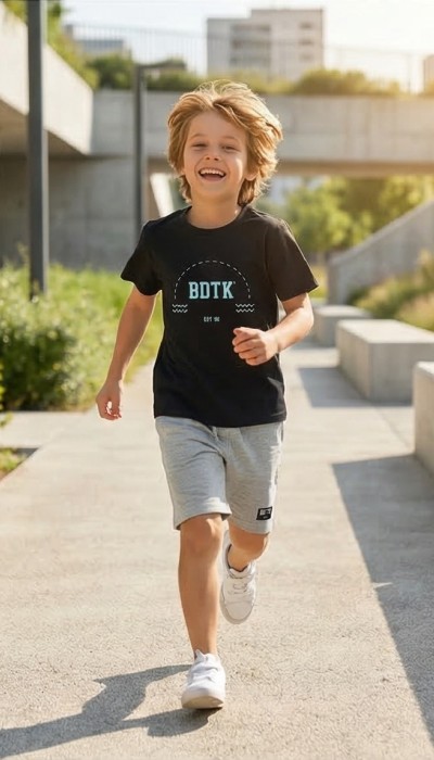 BodyTalk Παιδικό σετ για αγόρι μαύρο