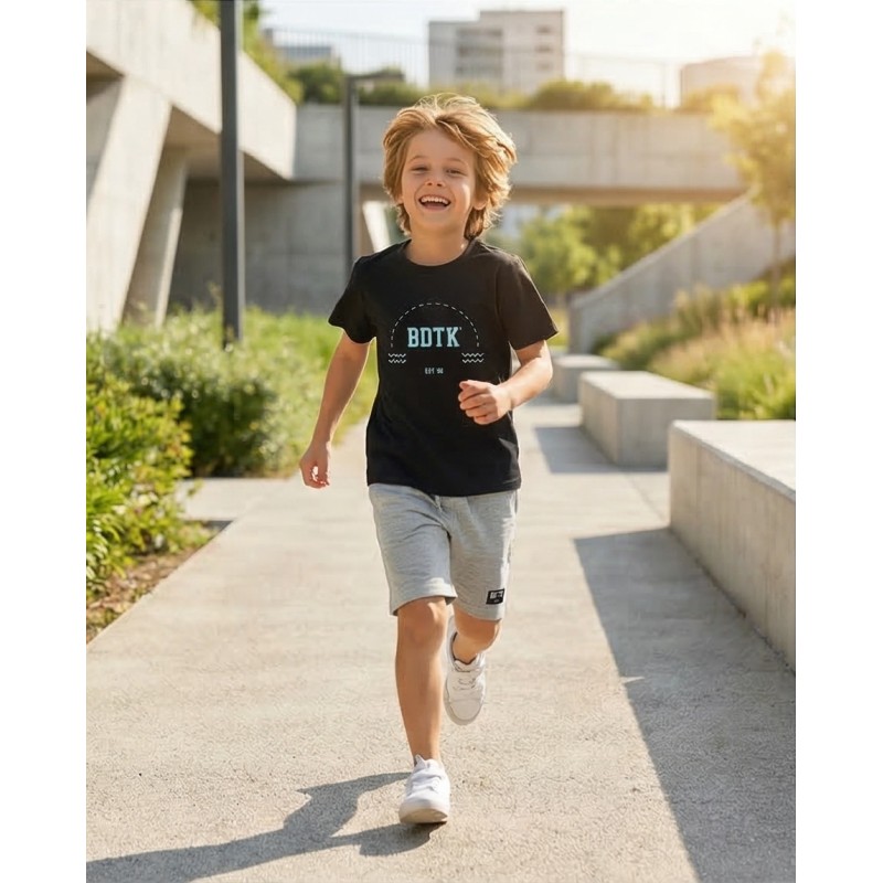 BodyTalk Παιδικό σετ για αγόρι μαύρο