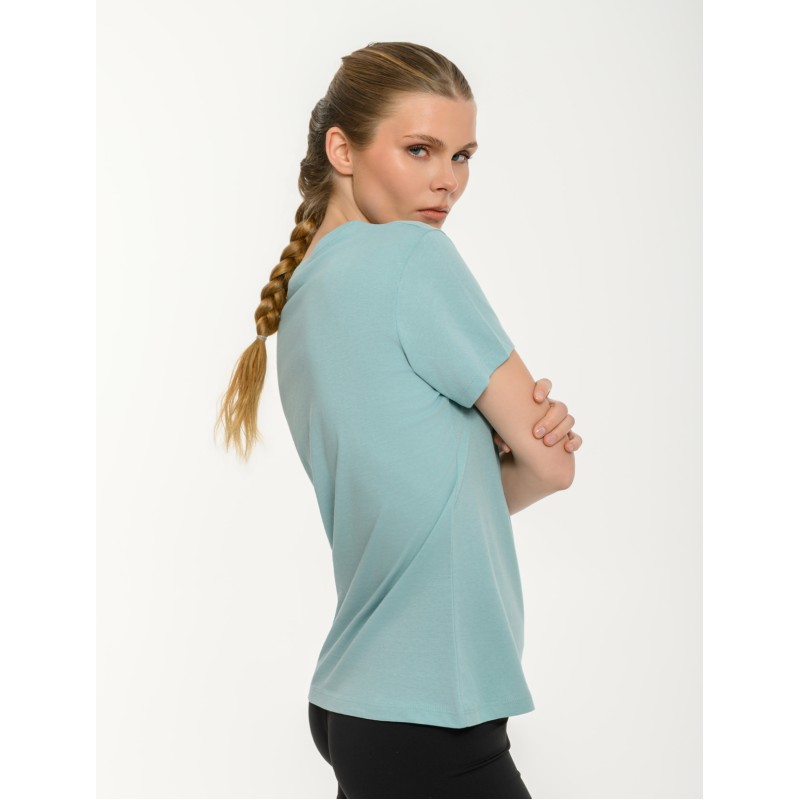 BodyTalk Γυναικεία κοντομάνικη μπλούζα βεραμάν BodyTalk Γυναικεία κοντομάνικη μπλούζα βεραμάν