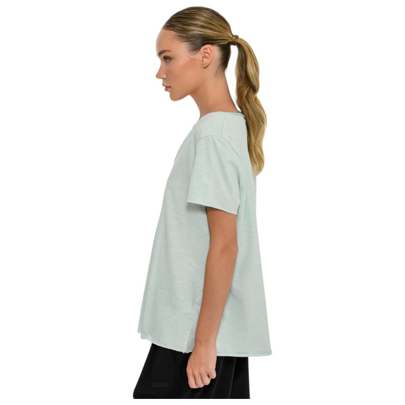 BodyTalk Γυναικεία κοντομάνικη μπλούζα με V μέντα