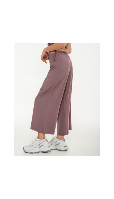 BodyTalk Γυναικεία παντελόνα 7/8 φαρδυά σάπιο μήλο 