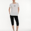 BodyTalk Γυναικείο κοντομάνικο t-shirt με τύπωμα άσπρο