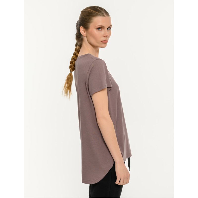 BodyTalk Γυναικείο κοντομάνικο t-shirt με τύπωμα άσπρο BodyTalk Γυναικείο κοντομάνικο t-shirt με τύπωμα άσπρο