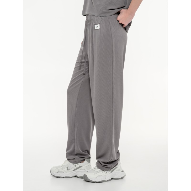 BodyTalk Γυναικεία rib φόρμα με λάστιχο γκρι BodyTalk Γυναικεία rib φόρμα με λάστιχο γκρι