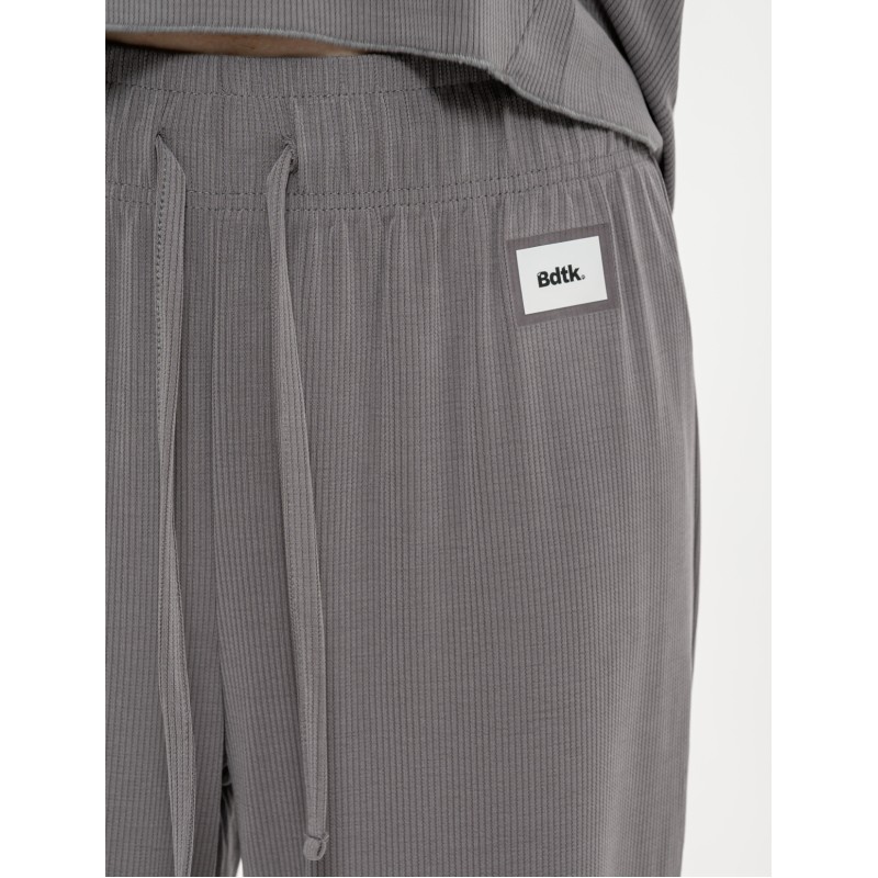 BodyTalk Γυναικεία rib φόρμα με λάστιχο γκρι BodyTalk Γυναικεία rib φόρμα με λάστιχο γκρι