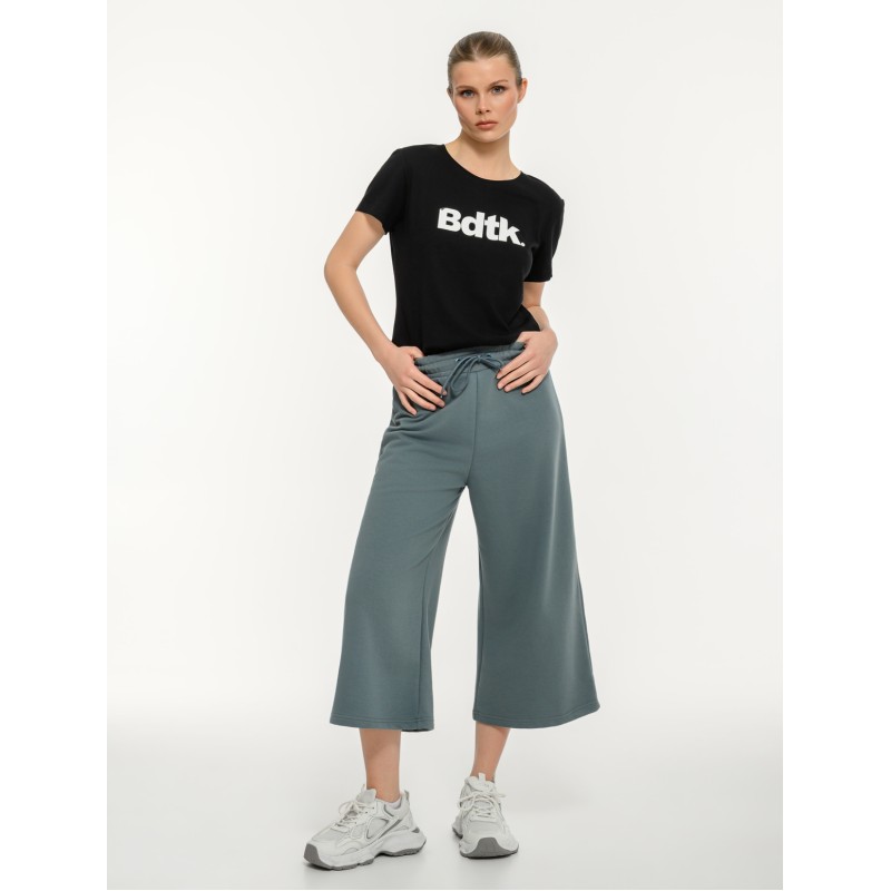 BodyTalk Γυναικεία φαρδιά παντελόνα βεραμάν BodyTalk Γυναικεία φαρδιά παντελόνα βεραμάν