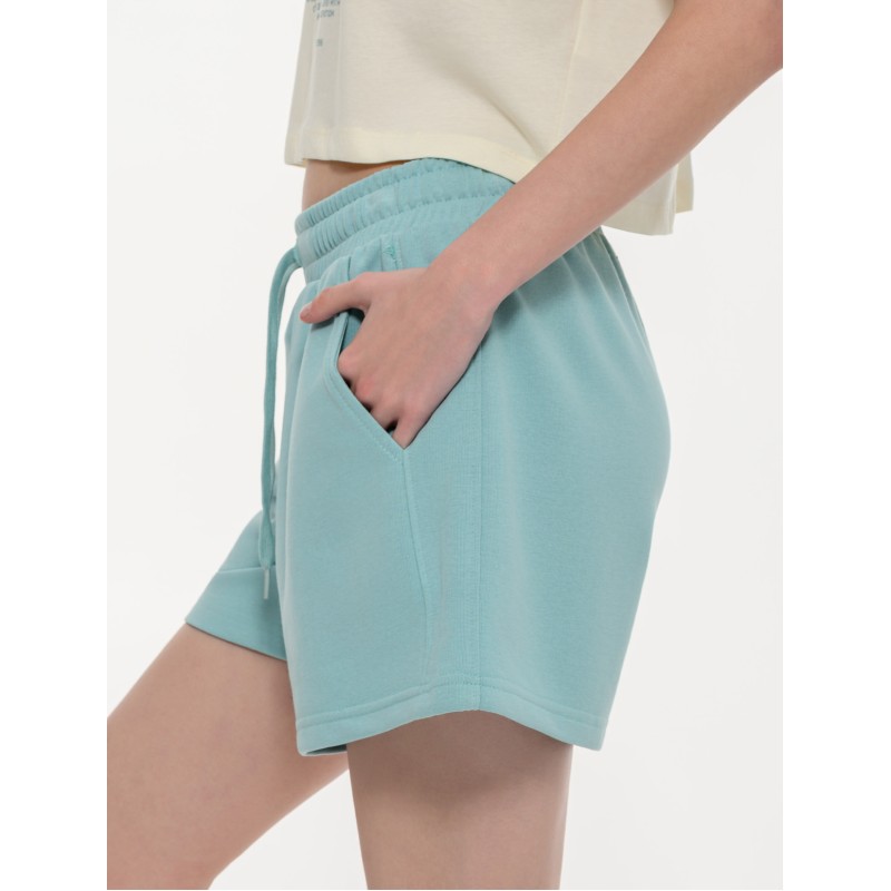 BodyTalk Γυναικείο φούτερ σορτς μέντα BodyTalk Γυναικείο φούτερ σορτς μέντα