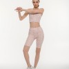 BodyTalk Γυναικείο αθλητικό μπουστάκι με animal print ροζ
