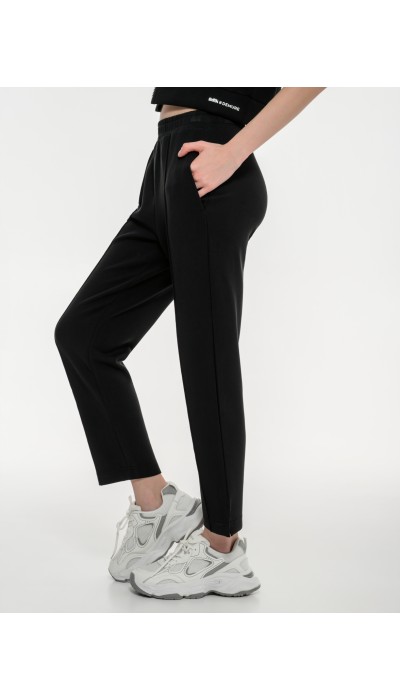 BodyTalk Γυναικείο παντελόνι  Demure σε carrot γραμμή εκρού