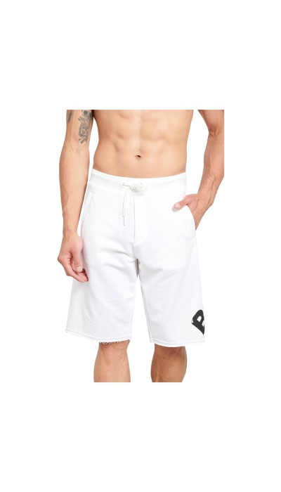 BodyTalk Ανδρική αθλητική βερμούδα Pants on άσπρη