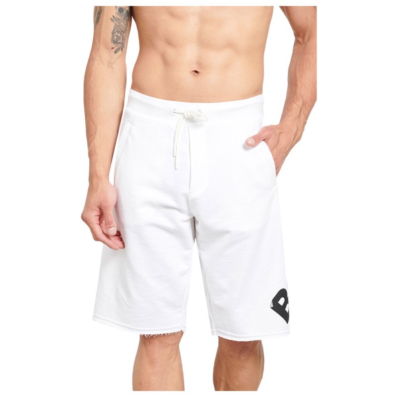 BodyTalk Ανδρική αθλητική βερμούδα Pants on άσπρη