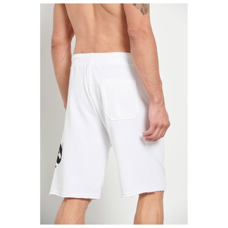 BodyTalk Ανδρική αθλητική βερμούδα Pants on άσπρη
