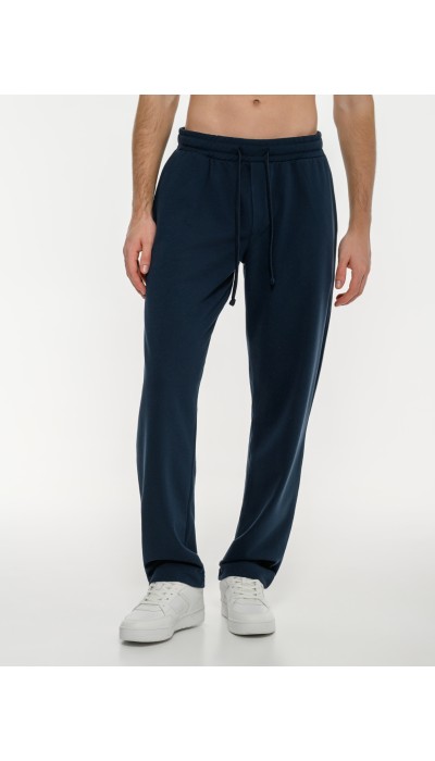 BodyTalk Ανδρικό  παντελόνι φόρμας σε ίσια γραμμή "pants on gen beta" μαύρο