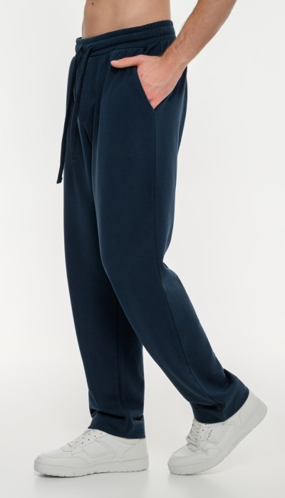 BodyTalk Ανδρικό  παντελόνι φόρμας σε ίσια γραμμή "pants on gen beta" μπλε