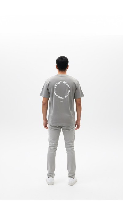 BodyTalk Ανδρική κοντομάνικη μπλούζα γκρι