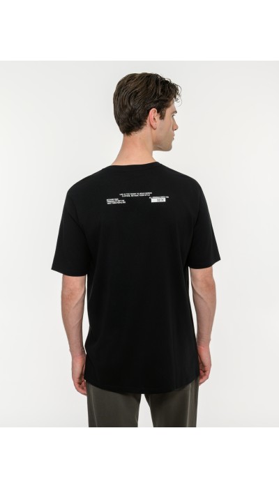 BodyTalk Ανδρική κοντομάνικη μπλούζα μαύρη