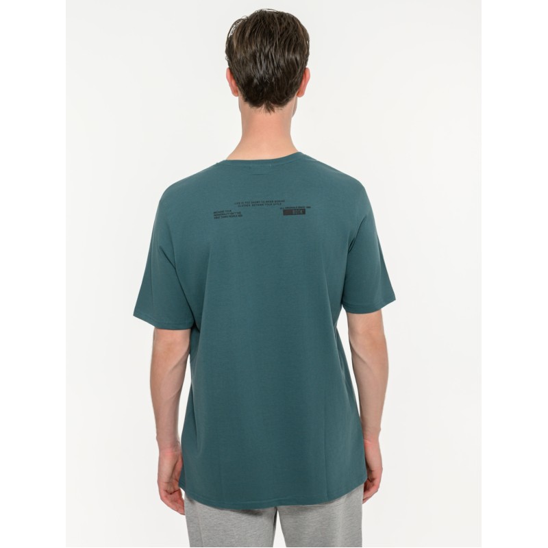 BodyTalk Ανδρική κοντομάνικη μπλούζα πετρόλ