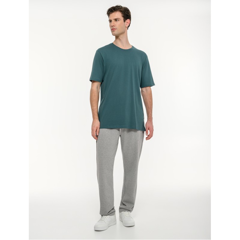 BodyTalk Ανδρική κοντομάνικη μπλούζα πετρόλ